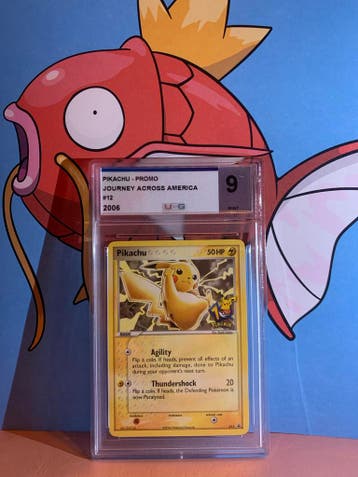 Pikachu Promo Journey Across America 2006 UCG 9 Mint
