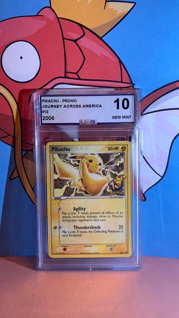 Pikachu Promo Putovanje Amerikom 2006 UCG 10 GEM MINT