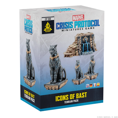 Icônes Marvel CP de Bast Terrain Pack