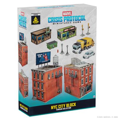 Marvel CP NYC City Block Terrain Collection