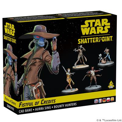 SW Shatterpoint Fistful of Credits Cad Bane Squad