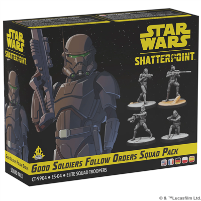 Sw Shatterpoint Good Soldiers Följ Order Squad