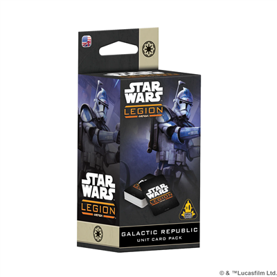 Star Wars Legion Galactic Republic Card Pack