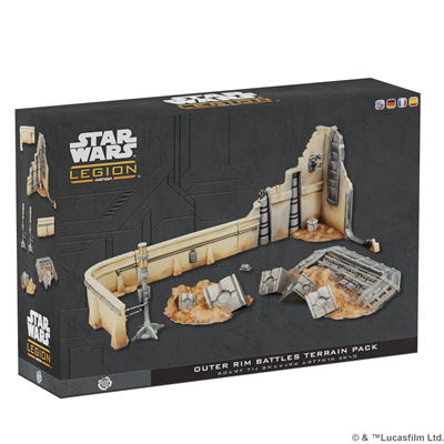 Star Wars Legion ydre kantkampe Terrænpakke