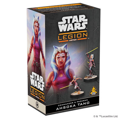Star Wars Legion Commander et Padawan Ahsoka Tano