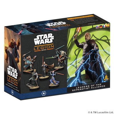 Star Wars Legion Leaders of the Separatist Alianc