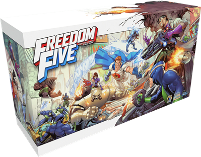 Freedom Five A Sentinel Comics Brettspiel