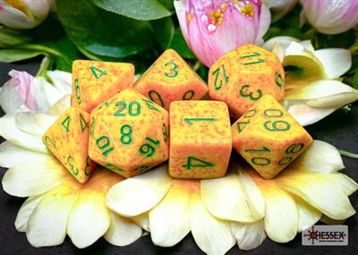 DICE SET SPEC POLY LOTUS (7)