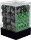 Set di dadi gemi da 15mm Grey Grey D6 (36)