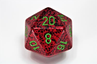 DICE SET SPEC Strawberry D20