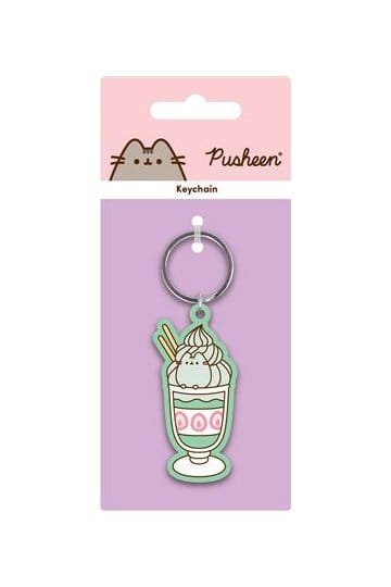 Pusheen PVC nøglering Matcha