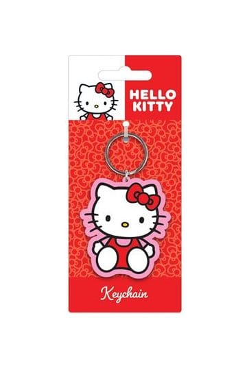 Pose de porte-clés en PVC Hello Kitty