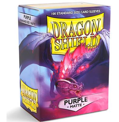 Ermer Dragon Shield Matte - Purple (100ct)