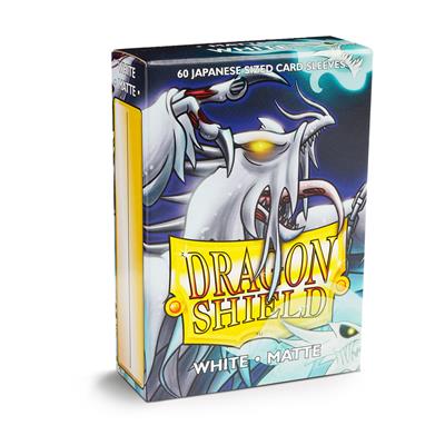 Ærmer Dragon Shield Matte japansk hvid (60ct)