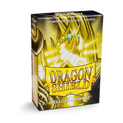 Ärmar Dragon Shield Matte Japanese Yellow (60CT)