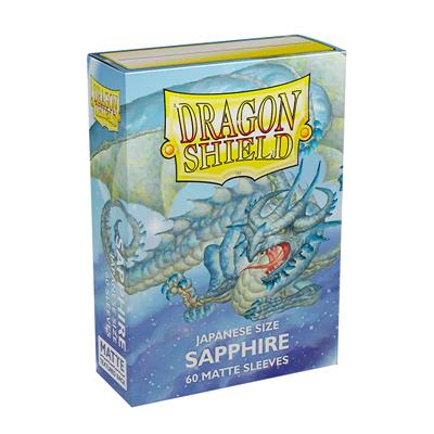SLEEVES Dragon Shield Matte Japanese Sapphire (60)