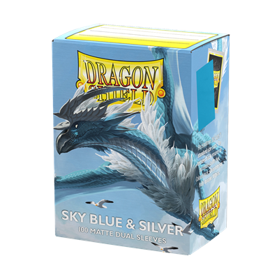 RUKAVI DS Matte Dual Sky Blue & Silver (100)