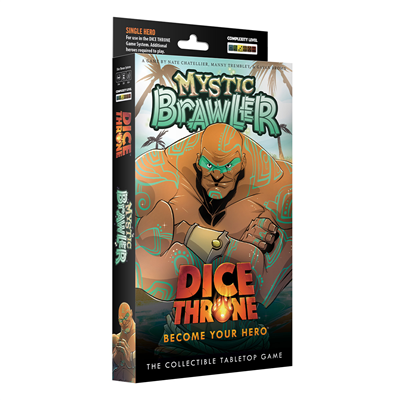 Paquete de héroe Dice Throne Mystic Brawler