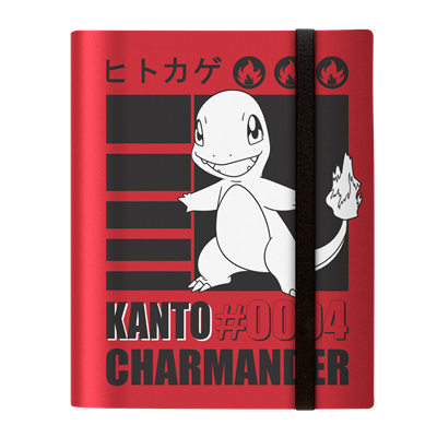 Pokemon Charmander pro-binder 9 bolsillo