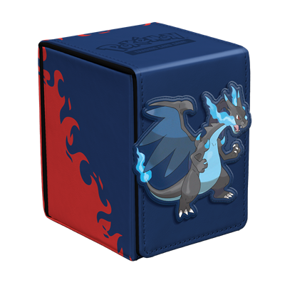 DECKBOX Alkoof Flip Pokemon Mega Charizard X