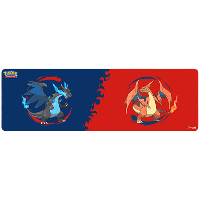 BORDSPELMATTA Pokemon Mega Charizard X & Y 8ft