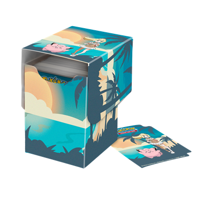 DECKBOX Pokemon Lillie och Clefairy 100+