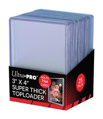 Toploaders 3x4 klar tykk 75pt (25)