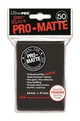 SLEEVES Pro-Matte Black