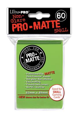 SLEEVES Pro-Matte Lime Green Small