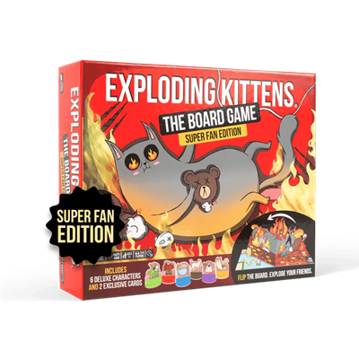 Exploding Kittens The Board Game Super Fan
