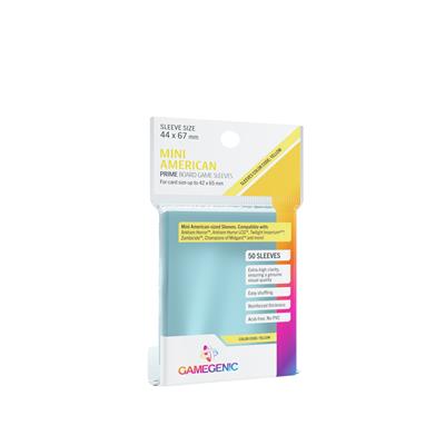 SLEEVES Prime Gioco da Tavolo - Giallo 44x67mm (50)