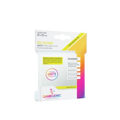 MANICHE Matte Gioco da Tavolo - Lime 82x82mm (50)