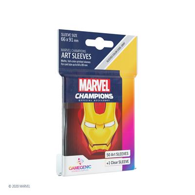 Ærmer Marvel Champions - Iron Man (50+1)