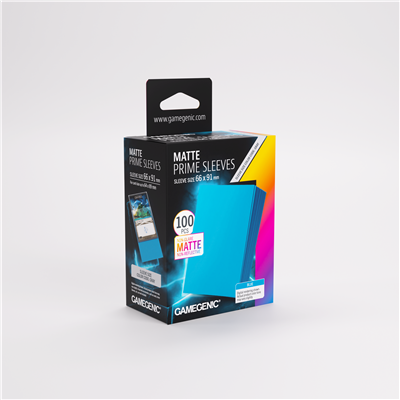 ÄRMEL Pack Matte Prime Blue 66x91mm (100)