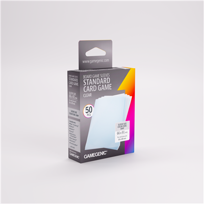 SLEEVES Prime Board Game - Grå 66x91 mm (50)