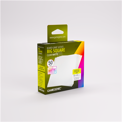 SLEEVES Mat Društvena igra - Lime 82x82mm (50)