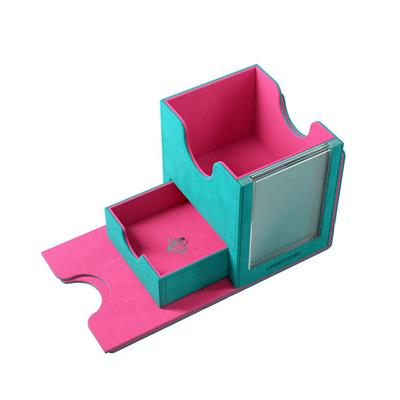 Deckbox sidekick pro 100+ xl verde acqua/rosa