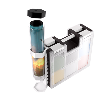 Game Castle Tube Holder - White