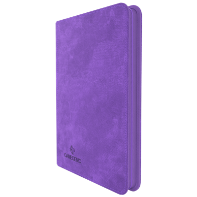 PORTFOLIO Zip-Up Album 8-Pocket Purple