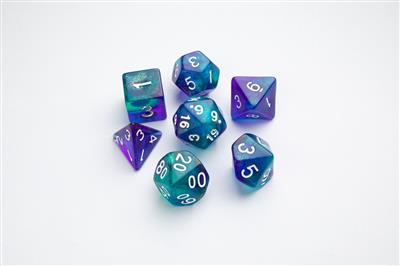 DICE Galaxy Series Neptune RPG terningsæt 7 stk