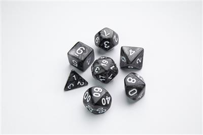 DICE Galaxy Series Moon RPG Terningsæt 7 stk