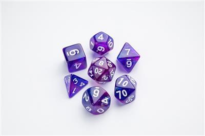 DICE Galaxy Series Nebula RPG terningsett 7 stk