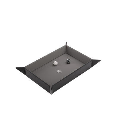 Vassoio magnetico rettangolare nero/grigio