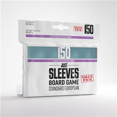 Just Sleeves - Standard European Value Pack (150)