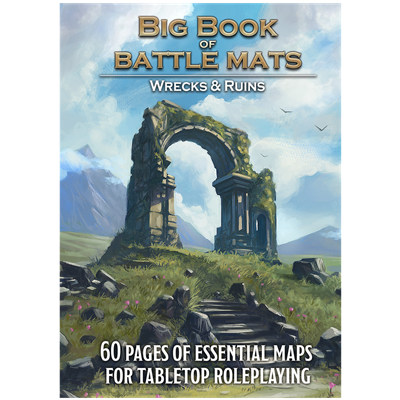 Big Book of Battle Mats Wrecks & Ruins