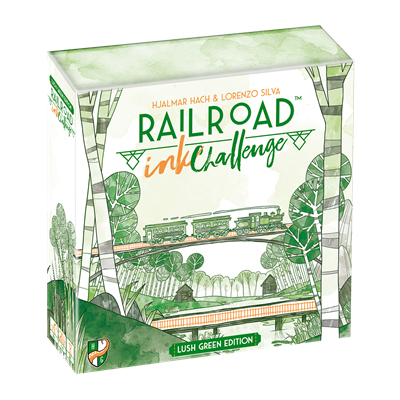 Edizione Green Lush Ink Railroad Ink