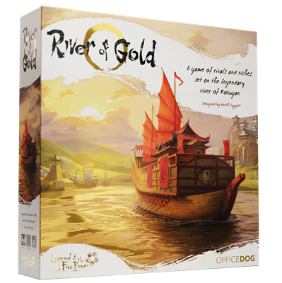 River of Gold Legend of the Five Rings Brettspiel