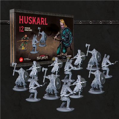 Cancelli delle miniature Niflheim Huskarl