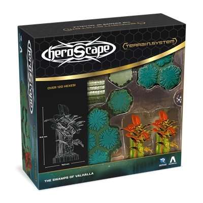 HeroScape sumpene af Valhalla Terrain Expansion