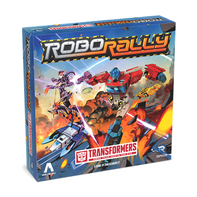 Avalon Hill Board Game Robo Rally Transformers *Engelsk versjon *